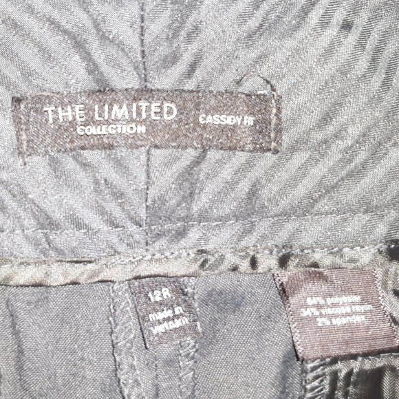 The Limited * Cassidy Fit * Brown * Sz 12R * Y2K * Vintage Trousers Slacks * EUC - Picture 5 of 7